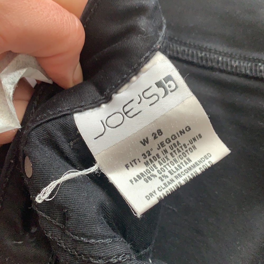 Joe's Jeans sleek black jeggings - Picture 10 of 10